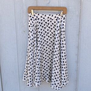 Bundle 3 for 50% off 1980s Vintage Bill Blass Silk Print Full Skirt EUC